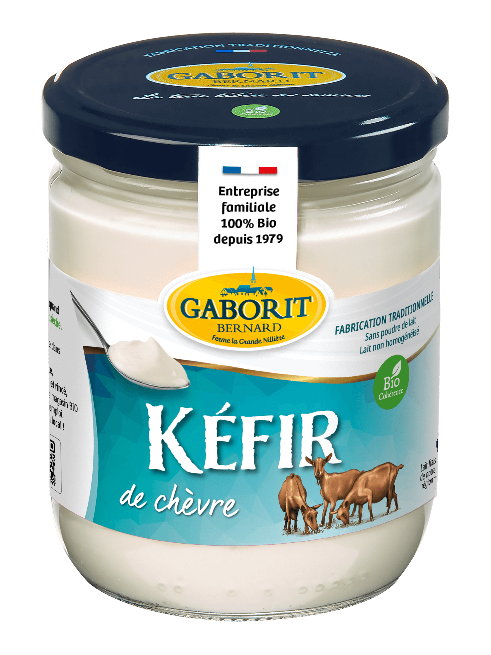 Gaborit Kefir de chèvre bio 400g